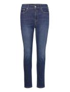 Mjla Trousers Super Slim High Waist Bottoms Jeans Slim Blue Replay