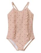 Nmfhelga Swimsuit Lil Baddräkt Badkläder Pink Lil'Atelier