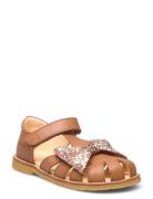 ANGULUS Sandals - Flat - Closed Toe Beige