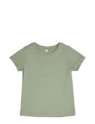 Vmpaula S/S T-Shirt Girl Noos Tops T-shirts Short-sleeved Green Vero M...