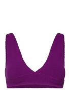 Etam Swimsuit Wireless Triangle Top Lila