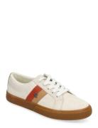 Lauren Ralph Lauren Janson Ii Suede & Leather Sneaker Beige