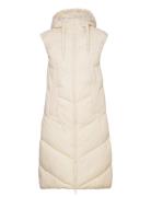 Bybomina Waistcoat 6 Vests Padded Vests Cream B.young