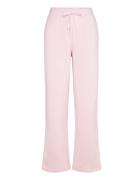 Basic Straight Sweatpants Bottoms Sweatpants Pink Gina Tricot