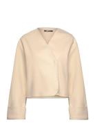 Gina Tricot Blanket Stitch Jacket Beige