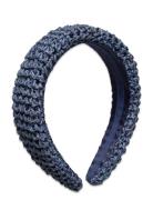 Dalia Hairbrace Accessories Hair Accessories Hair Band Blue Becksönder...