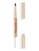 Revolution Fluffy Brow Filter Duo Ash Brown Ögonbrynspenna Smink Brown...