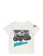 Nmmfeodor Monsterjam Ls Top Box Vde Tops T-shirts Short-sleeved White ...