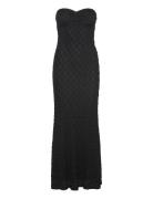Adoni Strapless Midi Dress Maxiklänning Festklänning Black Bardot