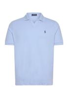 Classic Fit Stretch Mesh Polo Shirt Tops Polos Short-sleeved Blue Polo...