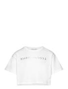 Little Marc Jacobs Short Sleeves Tee-Shirt Vit