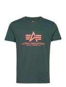 Basic T-Shirt Designers T-shirts Short-sleeved Green Alpha Industries