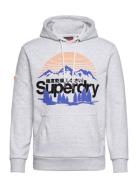 Superdry Great Outdoors Graphic Hoodie Grå