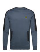 Pocket Branded Sweat Crew Sport Sweat-shirts & Hoodies Sweat-shirts Bl...