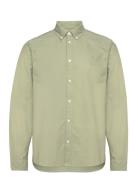 Kristian Oxford Shirt Tops Shirts Casual Green Les Deux
