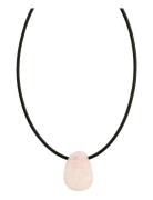 Pilgrim Live Rosequartz Necklace Multi/patterned