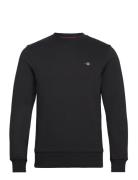 Reg Shield C-Neck Sweat Tops Sweat-shirts & Hoodies Sweat-shirts Black...