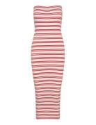 Gina Tricot Super Stretch Tube Dress Röd