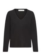 Rumeriw V-Neck Pullover Tops Knitwear Jumpers Black InWear