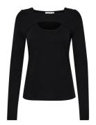 Karen By Simonsen Jillkb Cut Out Tee Svart