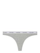 Thong Stringtrosa Underkläder Grey Calvin Klein