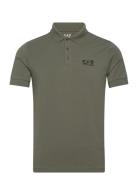 EA7 Polo Khaki Green