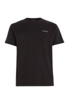 Calvin Klein Micro Logo Interlock T-Shirt Svart