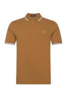 Fred Perry Twin Tipped Fp Shirt Brun