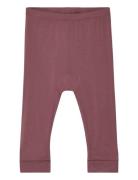 Minymo Leggings - Bamboo Burgundy