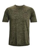 Ua Tech 2.0 Ss Tee Sport T-shirts Short-sleeved Khaki Green Under Armo...