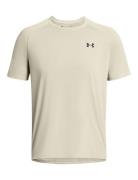Ua Tech 2.0 Ss Tee Sport T-shirts Short-sleeved Beige Under Armour