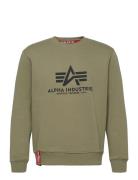 Basic Sweater Designers Sweat-shirts & Hoodies Sweat-shirts Green Alph...