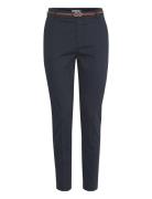 Bydays Cigaret Pants 2 - Bottoms Trousers Slim Fit Trousers Navy B.you...