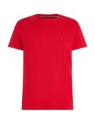 Tommy Hilfiger Stretch Slim Fit Tee Röd