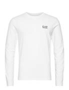 T-Shirts Tops T-shirts Long-sleeved White EA7
