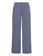 Dena Bottoms Trousers Wide Leg Blue FIVEUNITS