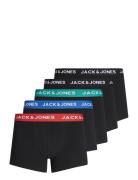 Jack & J S Jachuey Trunks 5 Pack Noos Svart