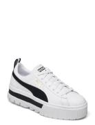 Mayze Lth Wn S Sport Sneakers Low-top Sneakers White PUMA