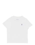 Ralph Lauren Baby Cotton Jersey Crewneck Tee Vit