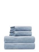 Towel 45X65Cm Home Textiles Bathroom Textiles Towels Blue Rosemunde