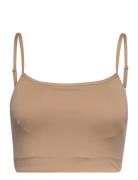 Moonchild Yoga Wear Lunar Luxe Bra Top Beige