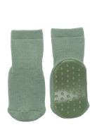 Cotton Socks - Anti-Slip Strumpor Non-slip Green Mp Denmark