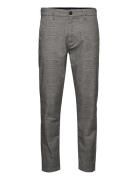 Slhslimtapered-York Pants Bottoms Trousers Casual Grey Selected Homme