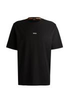 Tchup Tops T-shirts Short-sleeved Black BOSS