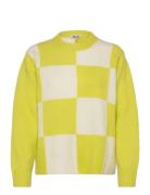 Cecilee Tops Knitwear Jumpers Yellow Baum Und Pferdgarten