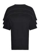 3 Pack Box Tee Tops T-shirts Short-sleeved Black Denim Project