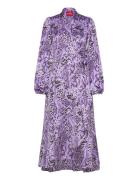 Laracras Dress Maxiklänning Festklänning Purple Cras