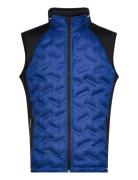 Mens Grove Hybrid Vest Sport Vests Blue Abacus