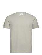 Stretch Cotton Tee Designers T-shirts Short-sleeved Green Filippa K
