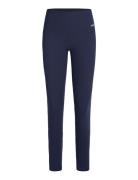 Women Sports Tights Sport Running-training Tights Navy ZEBDIA